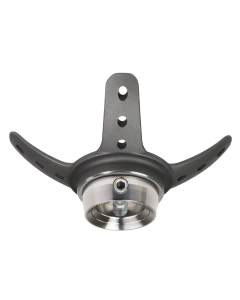 3-Prong Anchor, with Receiver, Rotatable, Ss