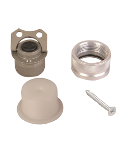 Screw valve for laminated socket